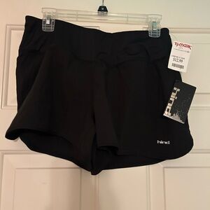 Hind Women's Black Athletic Shorts